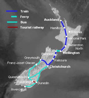 A guide to train travel in New Zealand | Train routes, Tranz-Scenic ...