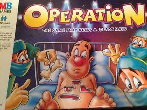 MB Operation Board Game SPARES PARTS Replacements Body Extra Playing ...