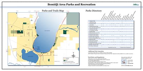 Printable Map Library - Bemidji, MN