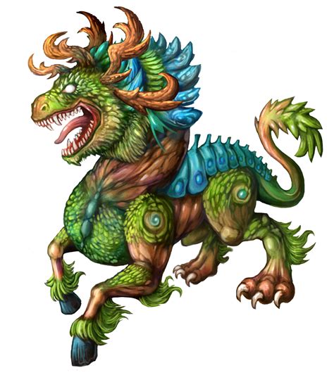 Qilin by polawat on DeviantArt