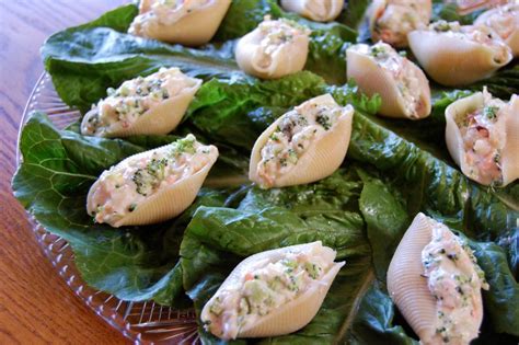 Crab Stuffed Jumbo Shells | Cooking Mamas