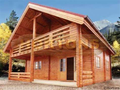 Log Cabin Kits 3 Bedroom 2 Bathroom 2 Story Log Cabin 2 Story House, 2 ...