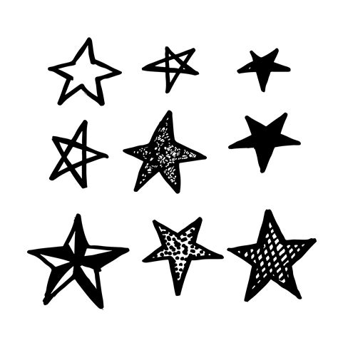 Hand drawn Star icon Doodle 572847 Vector Art at Vecteezy