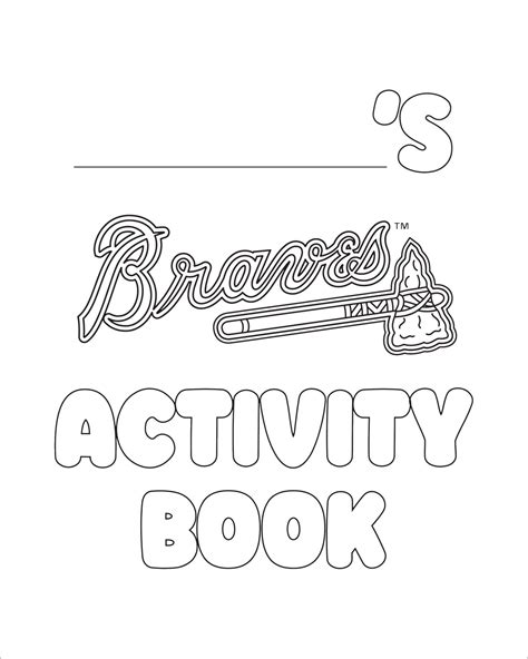 Get Atlanta Braves Coloring Pages Pdf Here - Coloringfolder.com