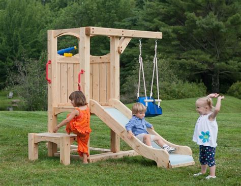 Frolic 846 Wooden Swing Set and Outdoor Playset | CedarWorks Playsets # ...