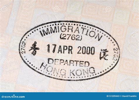 Asian Passport Page, Various Passport Stamps Stock Photo | CartoonDealer.com #51209424