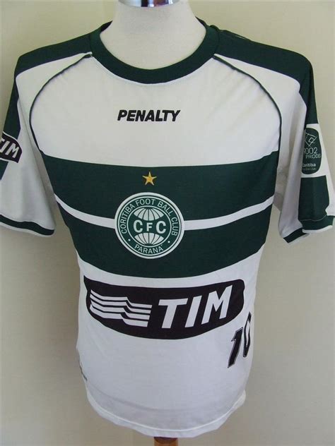 Coritiba FC Home football shirt 2002. Added on 2012-06-11, 16:57