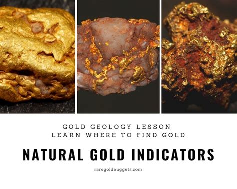 Natural Gold Indicators (Part 1) - Gold Geology Lesson ...