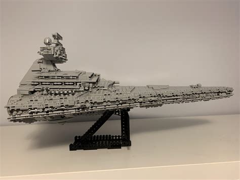 Here comes my Imperial Star Destroyer MOC finally finished! : r/lego