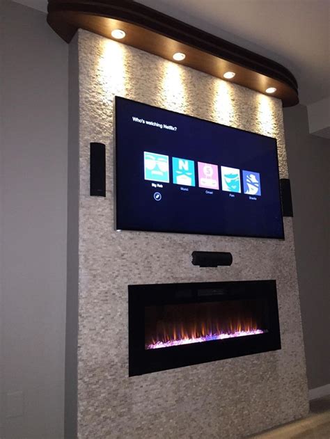 Napoleon EFL50H Linear Wall Mount Electric Fireplace, 50-Inch | Living room decor fireplace ...