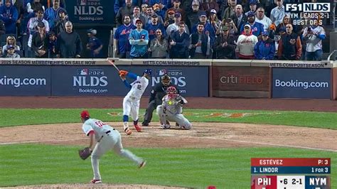 Francisco Lindor belts massive grand slam in NLDS Game 4