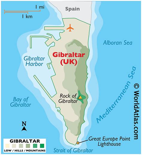 Gibraltar Maps & Facts - World Atlas