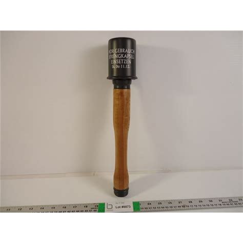 German Potato Masher stick grenade replica - Bodnarus Auctioneering