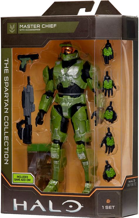 Jazwares Halo: Infinite The Spartan Collection Master Chief 6.5" Action ...