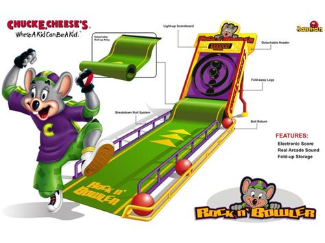 Chuck E Cheese Home Skee Ball | Chuck e cheese, Skee ball, Classic cartoons