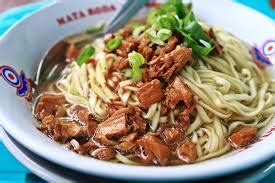 Mie Ayam Indonesian Ingredients & Video