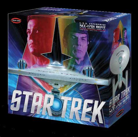 Star Trek USS Enterprise NCC-1701 Refit 1/350 Scale Model Kit Star Trek ...