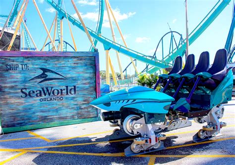 SeaWorld Orlando Mako Lead Car Unveiled #NothingFaster - On the Go in MCO