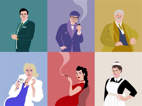 Clue Characters by Sari Jack on Dribbble