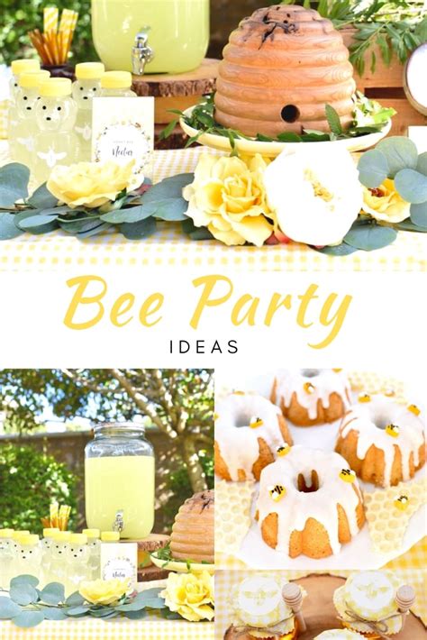 Plan a sweet bee themed party for your little honey with this fabulous ...