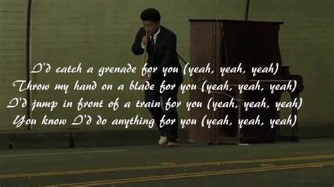 Bruno Mars Grenade Lyrics - YouTube