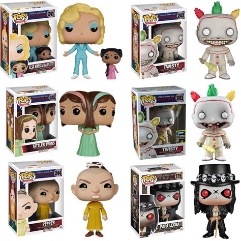 Funko POP TV: American Horror Story- Season 4 - Twisty The Clown Papa Legba Elsa Mars and Ma ...