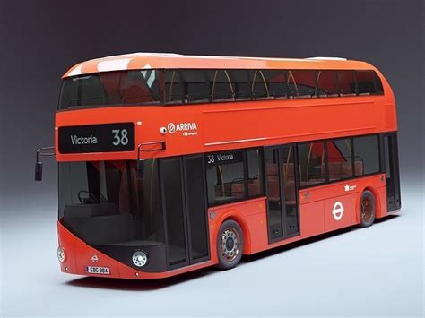 London Bus New Routemaster 3D Model | ubicaciondepersonas.cdmx.gob.mx