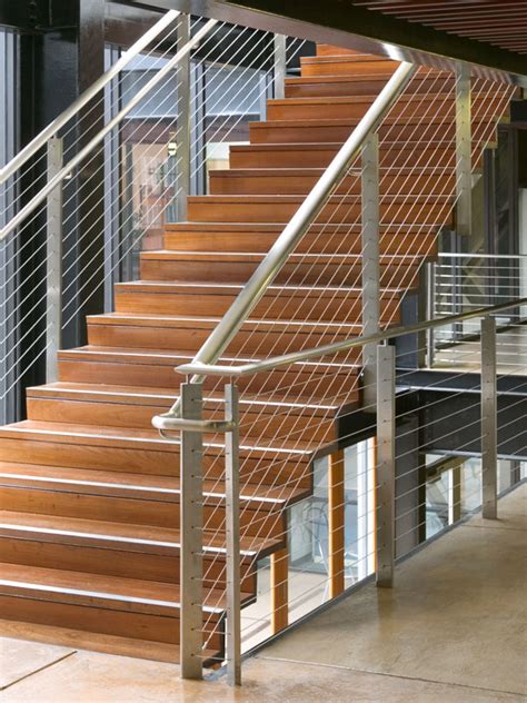 Stairhaus Inc. | Custom Stair Design and Construction | Really Cool Stairs #4 - Cable Railing ...