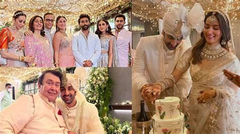 Inside pics of Alia Bhatt-Ranbir Kapoor's intimate wedding with Kareena ...