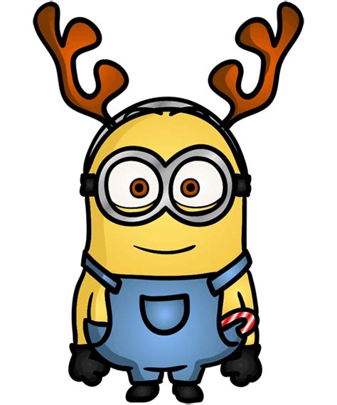 Easy to draw a Minion - Christmas drawing - Easy drawings