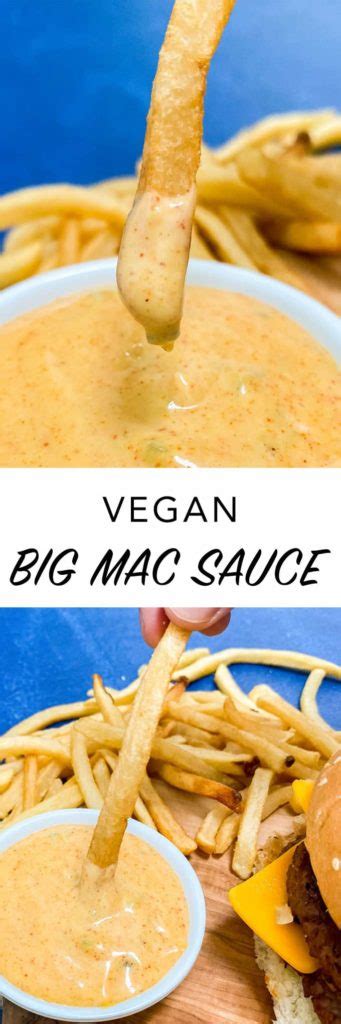 Vegan Big Mac Sauce (Vegan McDonald's Special Sauce) - The Edgy Veg