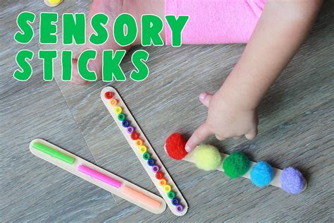 A simple and inexpensive sensory exploration activity using items from ...