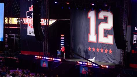 Six notable moments from Tom Brady’s Patriots Hall of Fame induction ...