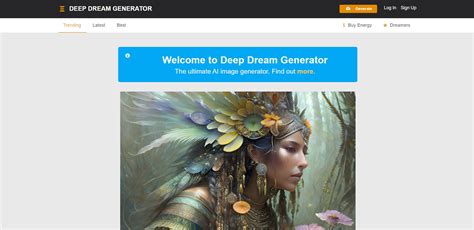 Deep Dream Generator - Create Art with AI Image Generation