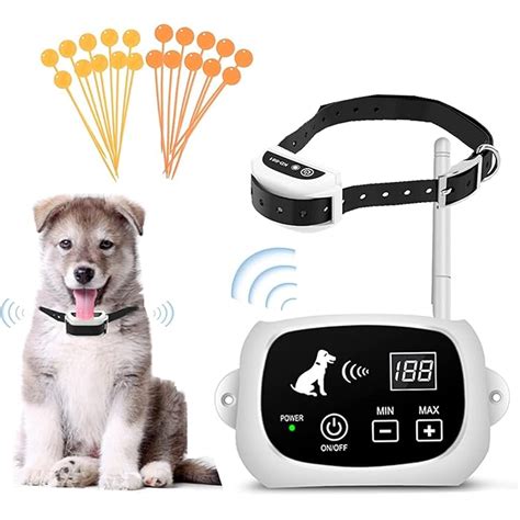 Buy Wireless Dog Fence,2022 Electric Fence System for Stubborn Dog,Wireless Dog Boundary ...