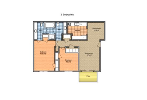 Floor Plans – Riverbend Apartments