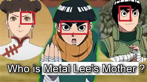 Who is Metal Lee Mother ? | Boruto Fan Theory - Metal Lee Mom Revealed - YouTube