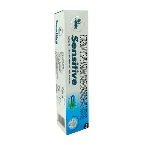 Apollo Pharmacy Sensitive Toothpaste 80 gm with one Free Sensitive ...