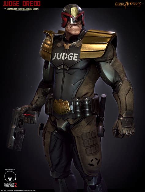 Concept Art: Judge Dredd - 3D, Concept art, Sci-fiCoolvibe – Digital Art