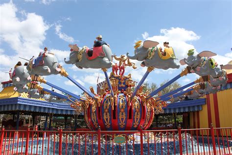 Dumbo the Flying Elephant - Fantasyland | Walt disney world rides, Disney world rides, Disney ...