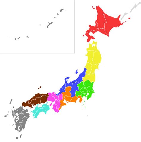 Meiji Restoration In Japan Map