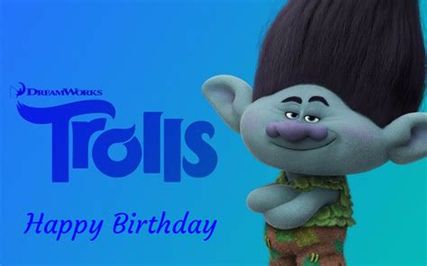 Free Trolls Birthday Ecards