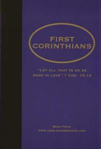 First Corinthians Commentary | Online Greek word study