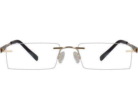 Rimless Rectangle Eyeglasses 143517