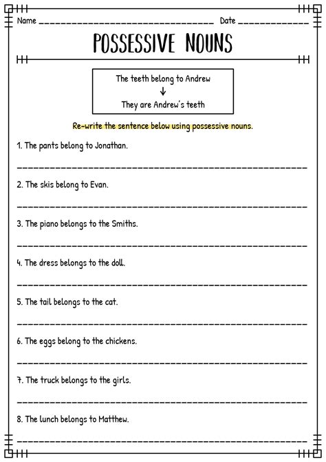 13 Best Images of Plurals Vs Possessives Worksheets - Plural Possessive Nouns Worksheets, Plural ...