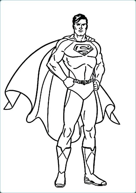 Superman Coloring Pages at GetColorings.com | Free printable colorings ...