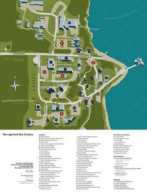 Bay Campus Map and Directions – Visit URI