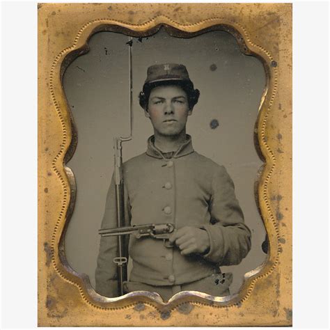 Rare 1st or 2nd New Hampshire Infantry Ambrotype – Civil War Image Shop