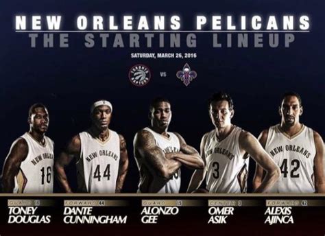 what an AMAZING roster : r/NOLAPelicans