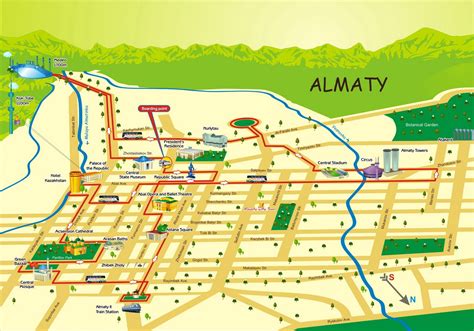 First Meeting with Almaty City :: Tours to Kazakhstan